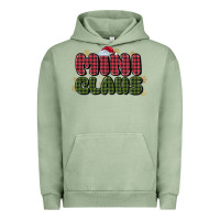 Pigment Oil Green mini claus Urban Hoodie - MaliasSmallBusiness