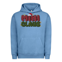Pigment Pebble Blue mini claus Urban Hoodie - MaliasSmallBusiness