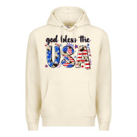 Sandshell god bless the usa Premium Hoodie - NancyCooperArtShop