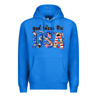 True Royal god bless the usa Premium Hoodie - NancyCooperArtShop