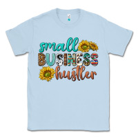 Dusty Blue small business hustler Classic Tee - texasbilliewilder