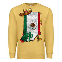 Antique Gold mexican indiana Premium Sweatshirt - CowhideDigitalArt