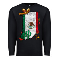 Black mexican indiana Premium Sweatshirt - CowhideDigitalArt