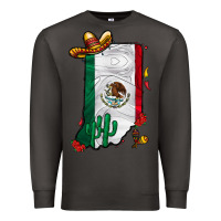 Smoke mexican indiana Premium Sweatshirt - CowhideDigitalArt