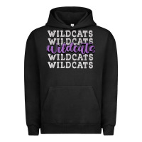 Pigment Black wildcats football Urban Hoodie - MaliasSmallBusiness