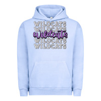 Pigment Grape Ice wildcats football Urban Hoodie - MaliasSmallBusiness