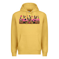 Antique Gold yorkie dogs Premium Hoodie - Jasminsmagicworld