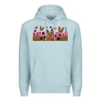 Blue Mist yorkie dogs Premium Hoodie - Jasminsmagicworld