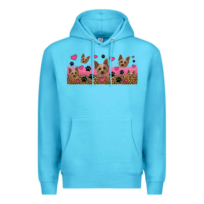 Yorkie Dogs Premium Hoodie by Jasminsmagicworld | Teevron