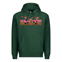 Sports Green yorkie dogs Premium Hoodie - Jasminsmagicworld