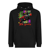 Black ready to crush 3th grade Heavyweight Hoodie - Zillion Design Studio