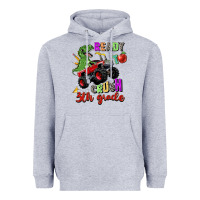 Heather Grey ready to crush 3th grade Heavyweight Hoodie - Zillion Design Studio