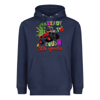 Navy ready to crush 3th grade Heavyweight Hoodie - Zillion Design Studio