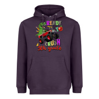 Plum ready to crush 3th grade Heavyweight Hoodie - Zillion Design Studio