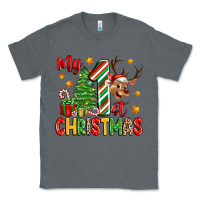 Charcoal Heather my first christmas Classic Tee - Zillion Design Studio