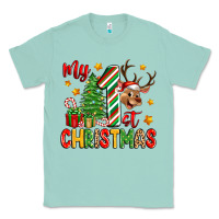 Seafoam my first christmas Classic Tee - Zillion Design Studio