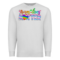 Dove Grey trans lives matter Premium Sweatshirt - HRA Design Shop