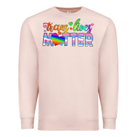 Pale Pink trans lives matter Premium Sweatshirt - HRA Design Shop