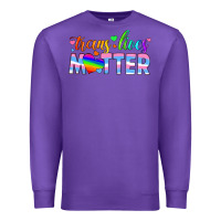 Purple trans lives matter Premium Sweatshirt - HRA Design Shop