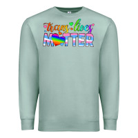 Seafoam trans lives matter Premium Sweatshirt - HRA Design Shop