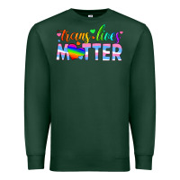 Sports Green trans lives matter Premium Sweatshirt - HRA Design Shop