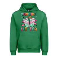 Emerald running on lit tea Urban Hoodie - MaliasSmallBusiness