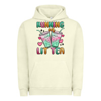Pigment Pistachio running on lit tea Urban Hoodie - MaliasSmallBusiness