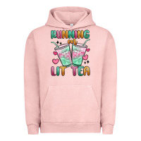 Pigment Salmon running on lit tea Urban Hoodie - MaliasSmallBusiness
