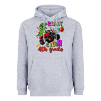 Heather Grey ready to crush 4th grade Heavyweight Hoodie - Zillion Design Studio