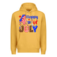 Mustard happy 4th of july Premium Hoodie - NancyCooperArtShop