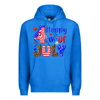 True Royal happy 4th of july Premium Hoodie - NancyCooperArtShop