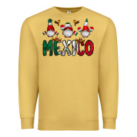 Antique Gold mexico gnome Premium Sweatshirt - CowhideDigitalArt