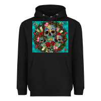 Black sugar skulls tumbler 3 Heavyweight Hoodie - CTS Tumbler Store