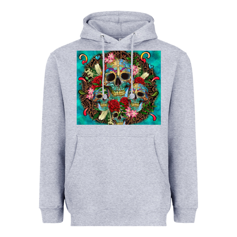 Sugar Skulls Tumbler 3 Heavyweight Hoodie by CTS Tumbler Store | Teevron