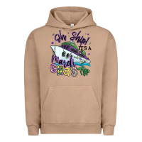 Pigment Burro oh ship it's a mardi gras trip Urban Hoodie - MaliasSmallBusiness