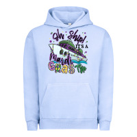 Pigment Grape Ice oh ship it's a mardi gras trip Urban Hoodie - MaliasSmallBusiness