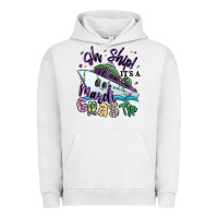 Pigment Lunar Rock oh ship it's a mardi gras trip Urban Hoodie - MaliasSmallBusiness