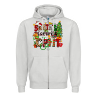 Santa's Favorite Cpht Zipper Hoodie | Teevron