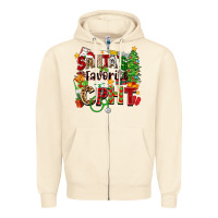 Sandshell santa's favorite cpht Zipper Hoodie - Zillion Design Studio