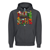 Smoke santa's favorite cpht Zipper Hoodie - Zillion Design Studio