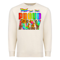 Sandshell proud ally Premium Sweatshirt - HRA Design Shop