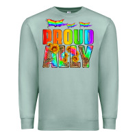 Seafoam proud ally Premium Sweatshirt - HRA Design Shop