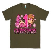 Army Green 1st christmas gingerbread girl Classic Tee - Zillion Design Studio