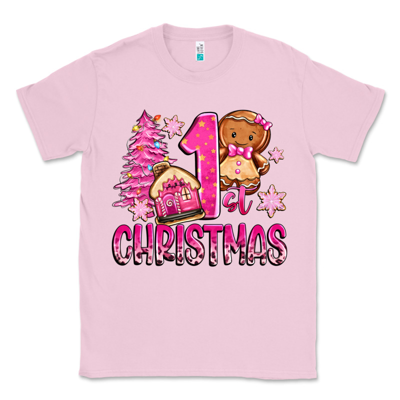 1st Christmas Gingerbread Girl Classic Tee by Zillion Design Studio | Teevron