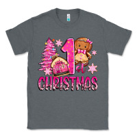 Charcoal Heather 1st christmas gingerbread girl Classic Tee - Zillion Design Studio