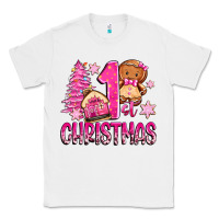 White 1st christmas gingerbread girl Classic Tee - Zillion Design Studio