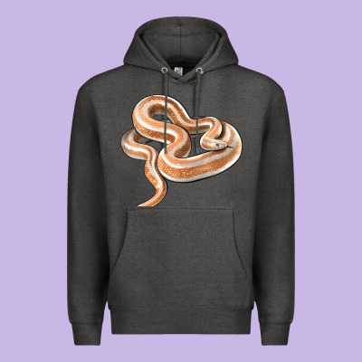 Rosy Boa Snake Illustrations Premium Hoodie Designed By Lillyallendesigns