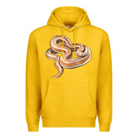 Lemon Rosy Boa Snake Illustrations Premium Hoodie - LillyAllenDesigns