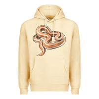 Pina Colada Rosy Boa Snake Illustrations Premium Hoodie - LillyAllenDesigns