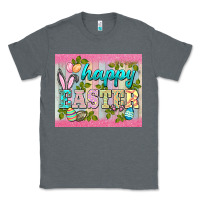 Charcoal Heather happy easter mousepad Classic Tee - BarkalooDesign